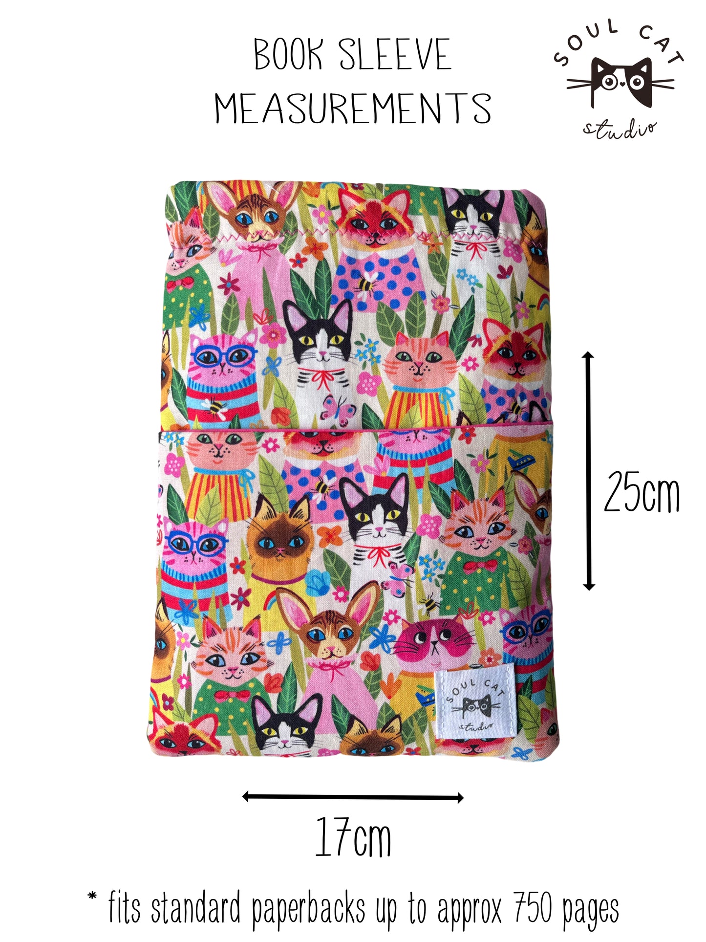 Tropical Tails Paperback Book Sleeve
