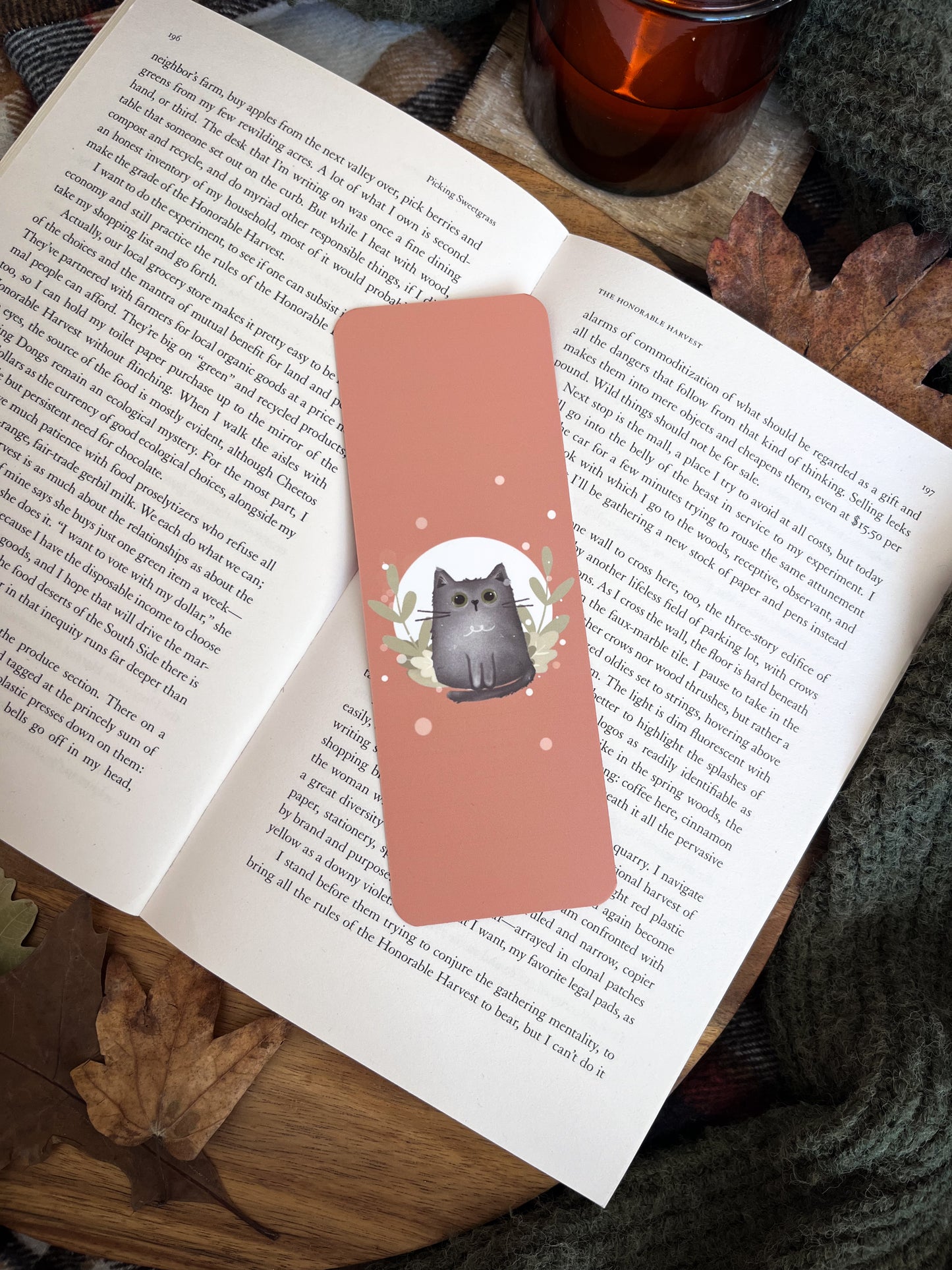Little Grey Cat Bookmark