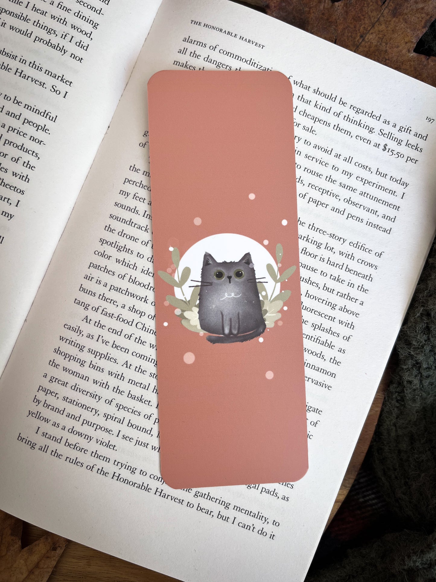 Little Grey Cat Bookmark