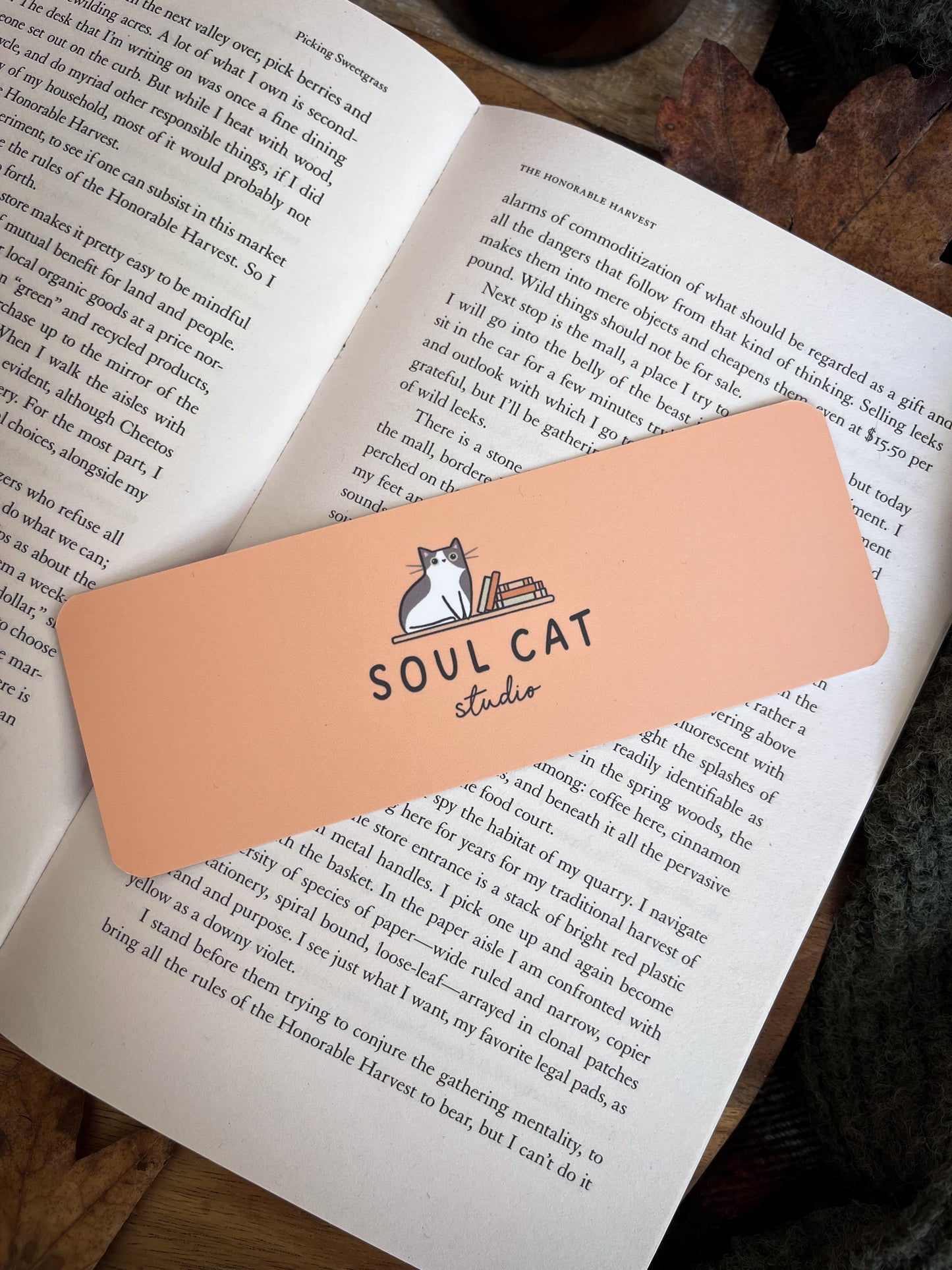 Black and White Cat Bookmark