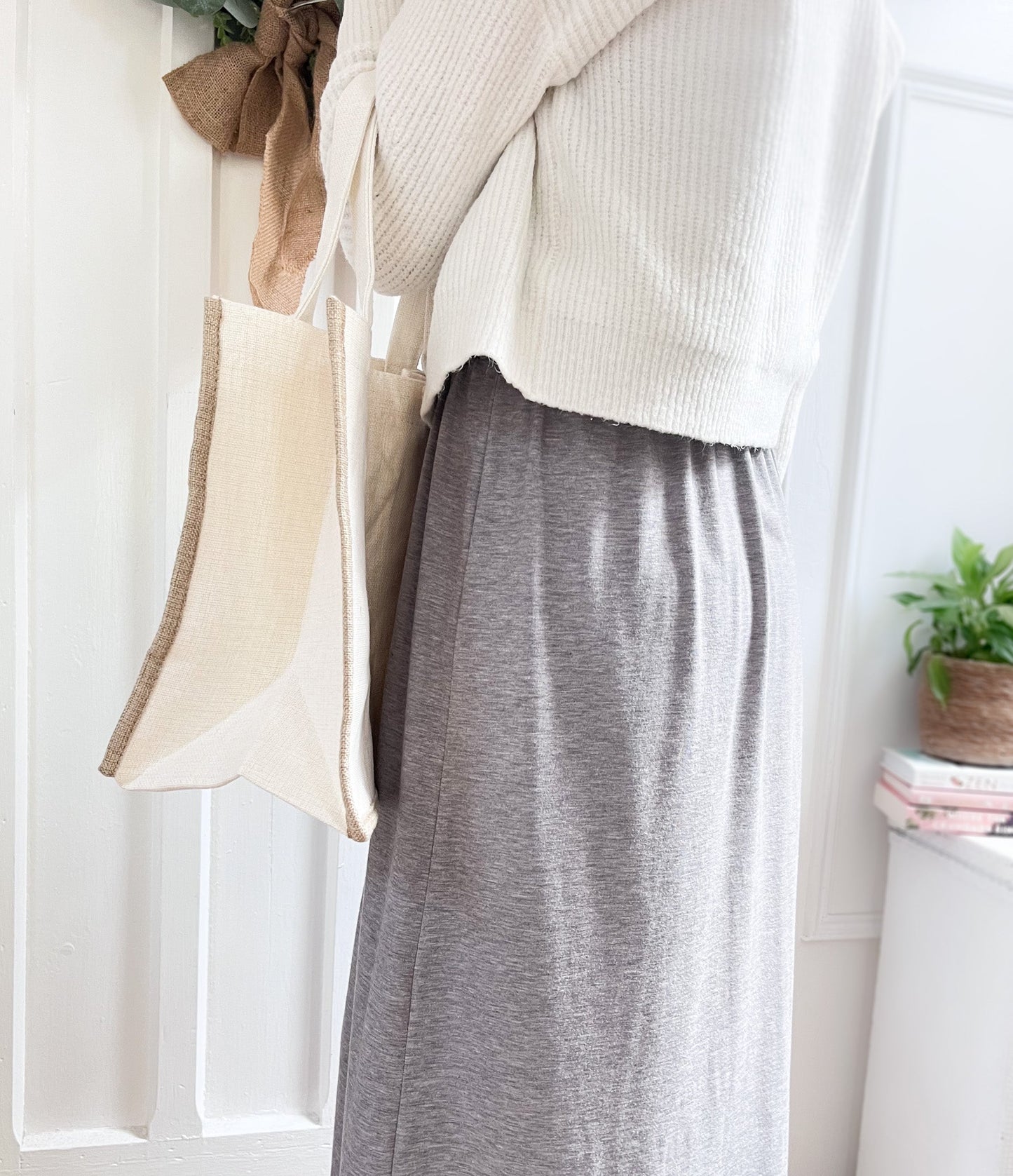 Bookstore Explorer Linen Gusset Bag