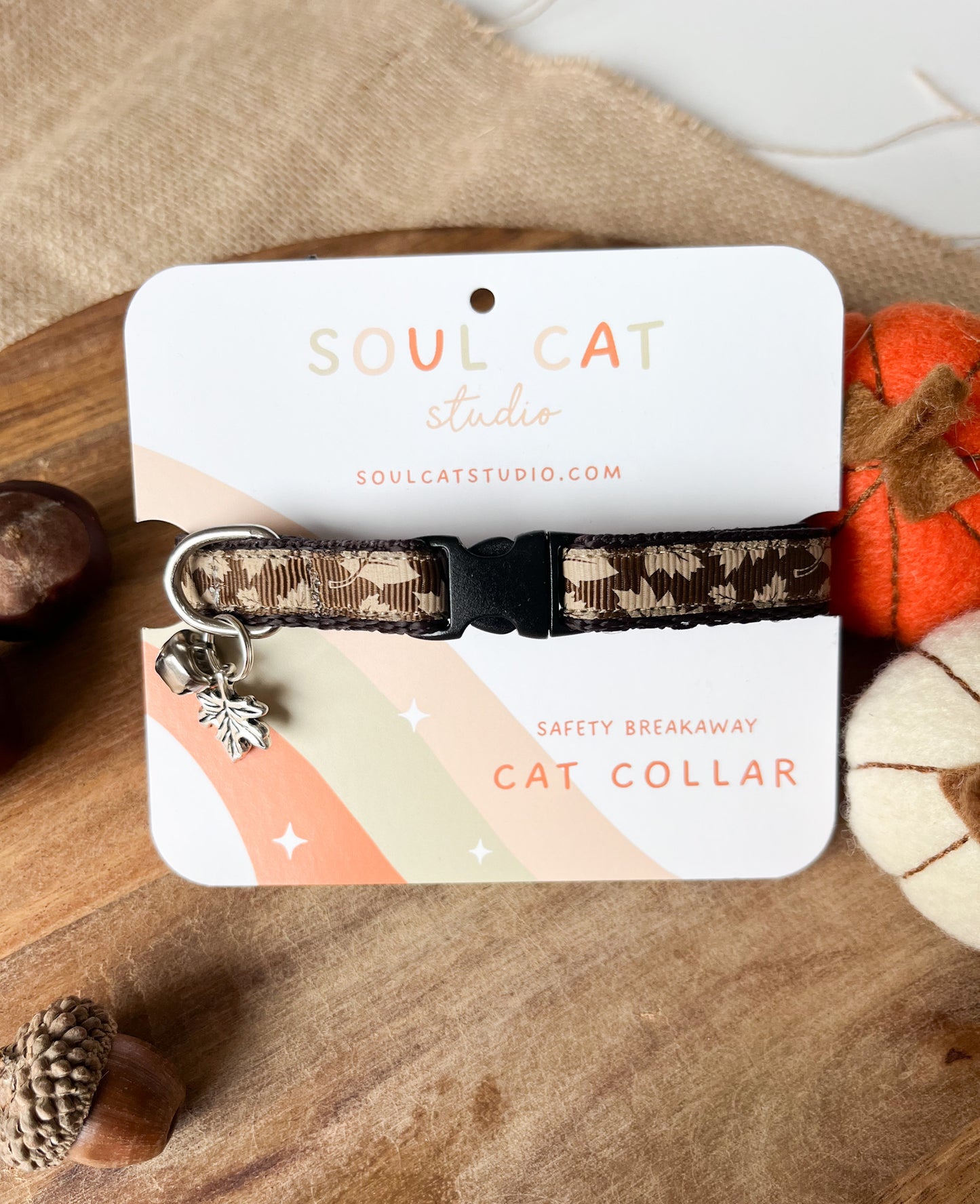 Autumn Walks - Adult Cat Collar