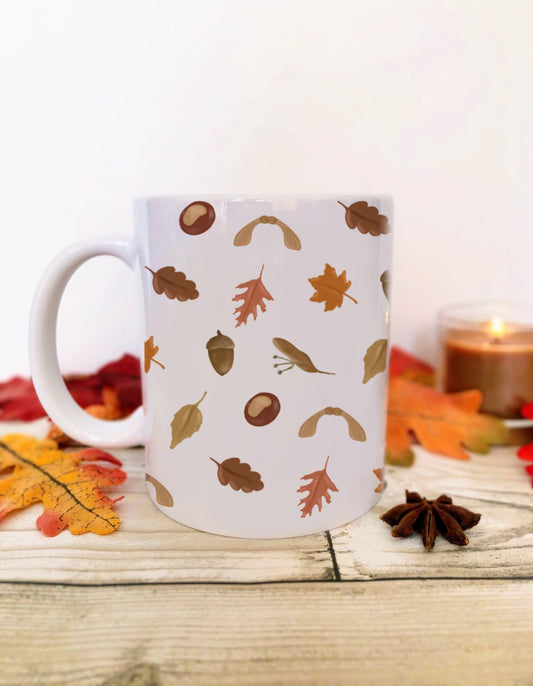 SECONDS 11oz Woodland Treasures/ Autumn Mug