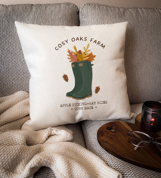 Cosy Oaks Farm/ Autumn Cushion
