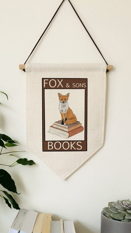 SECONDS You've Got Mail, Fox Books linen Flag