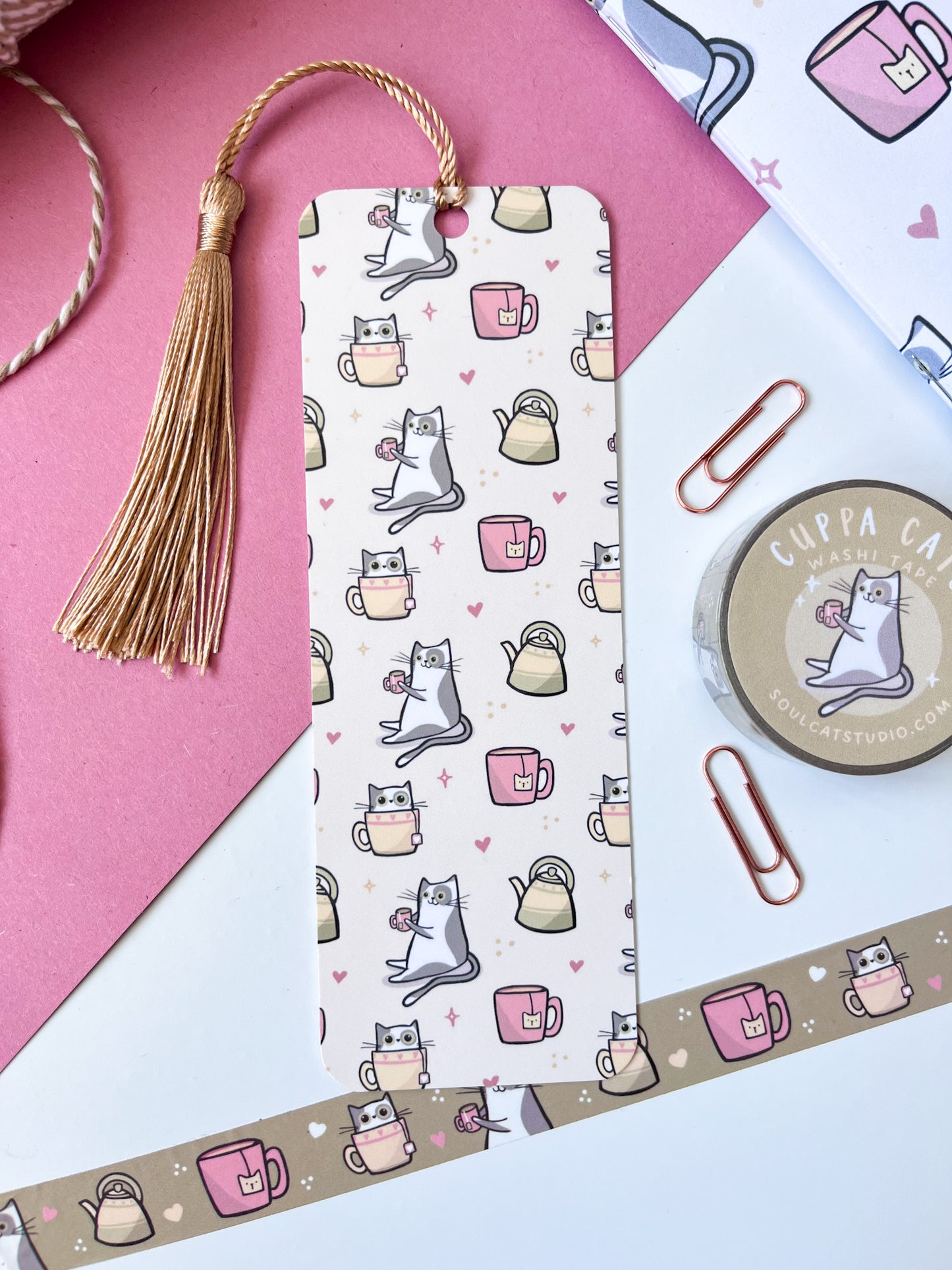 Cuppa Cats Bookmark