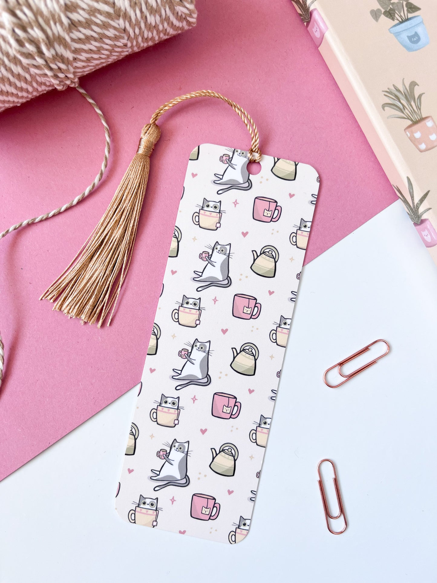 Cuppa Cats Bookmark