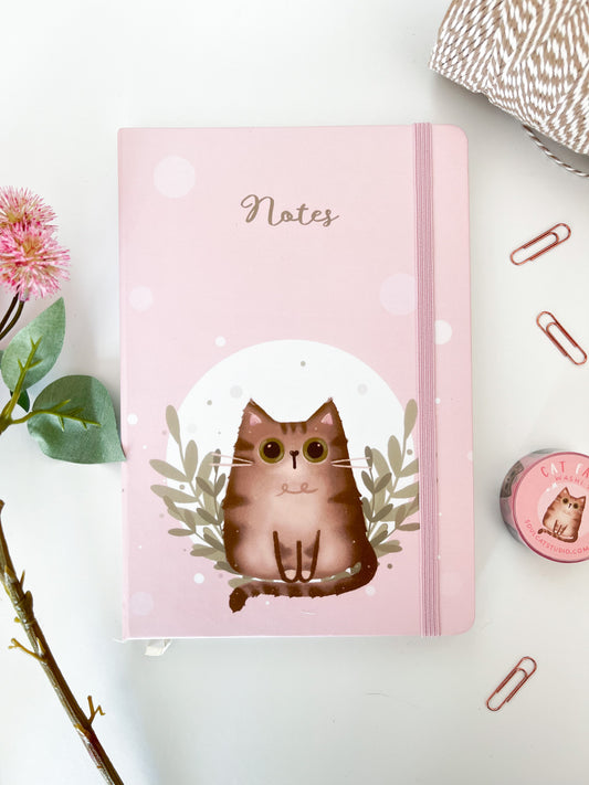 Tabby Cat A5 Lined Notebook