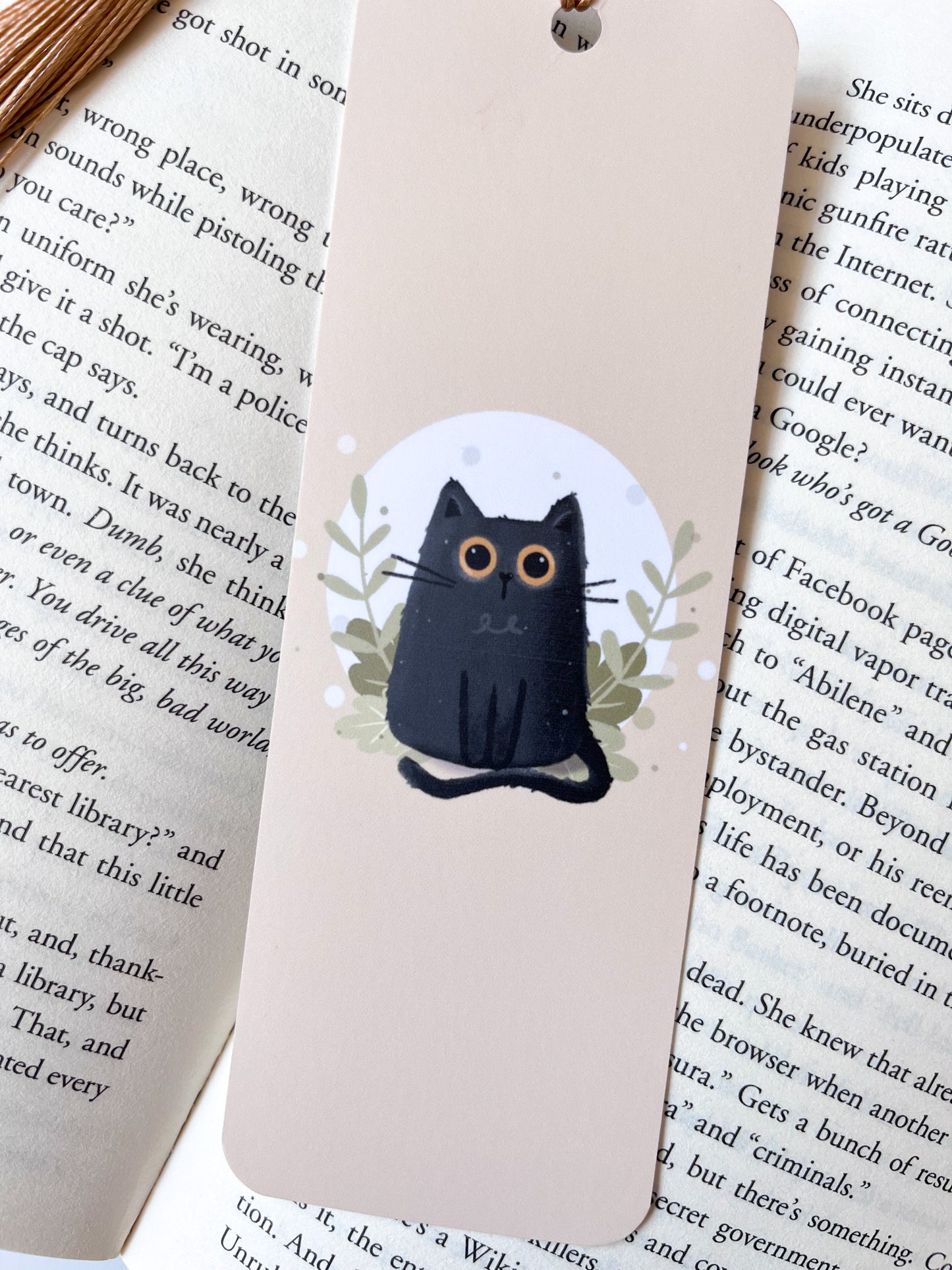 Black Cat Bookmark