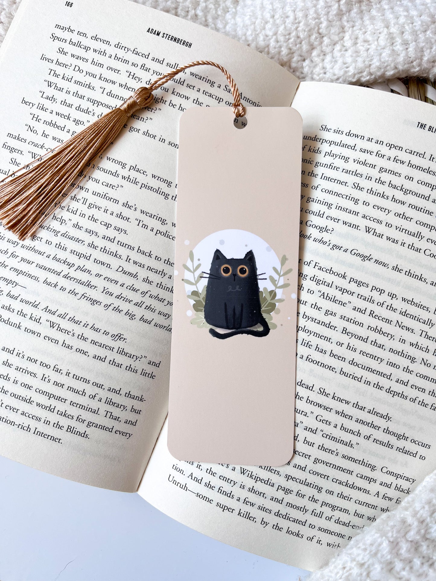Black Cat Bookmark