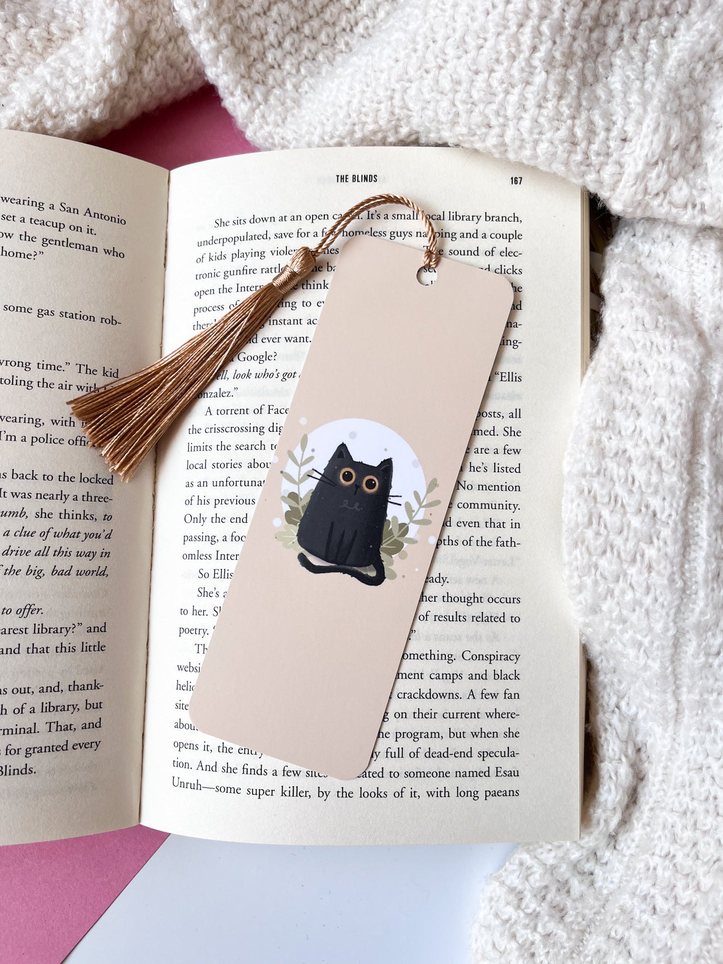 Black Cat Bookmark