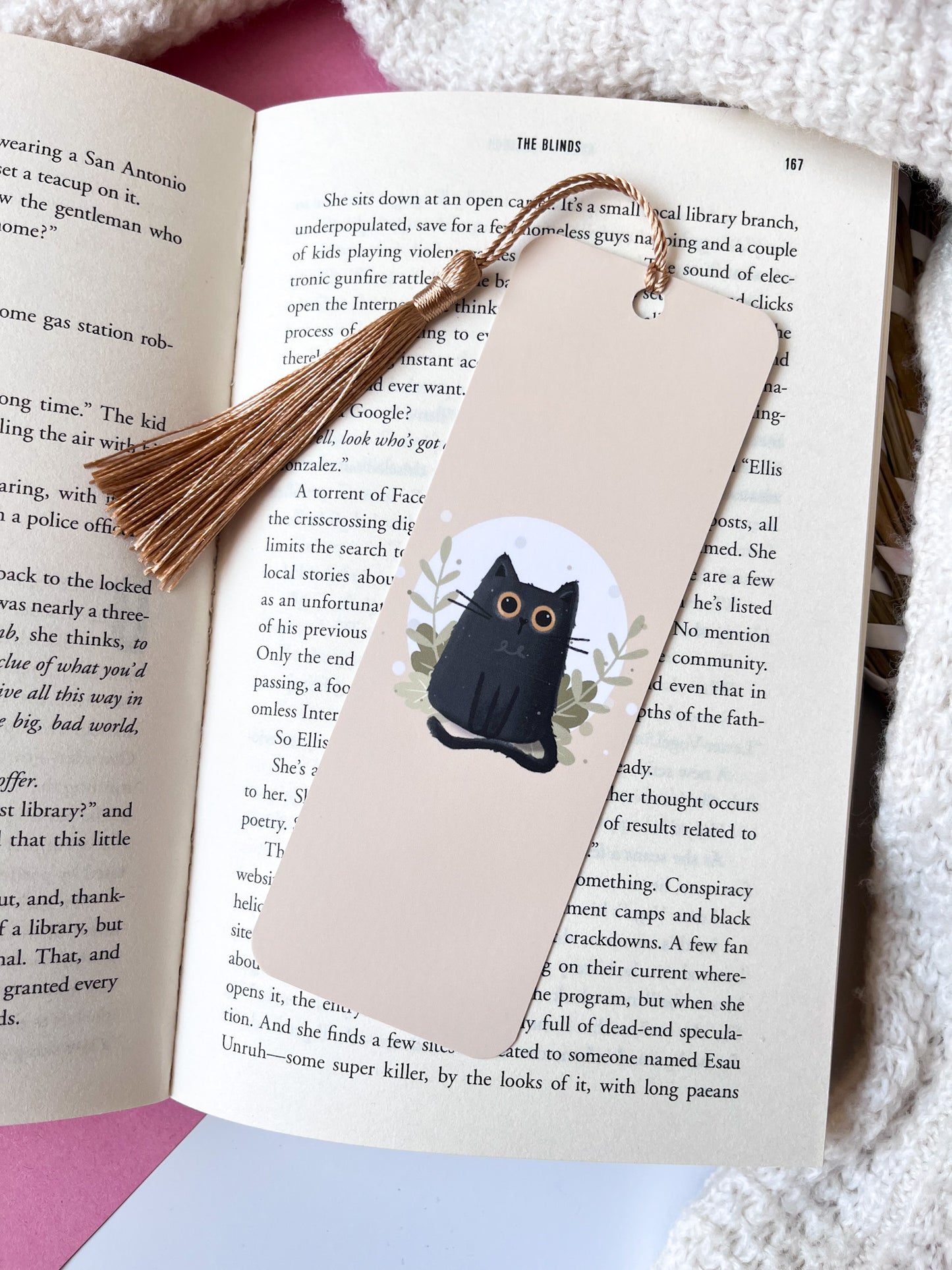 Black Cat Bookmark