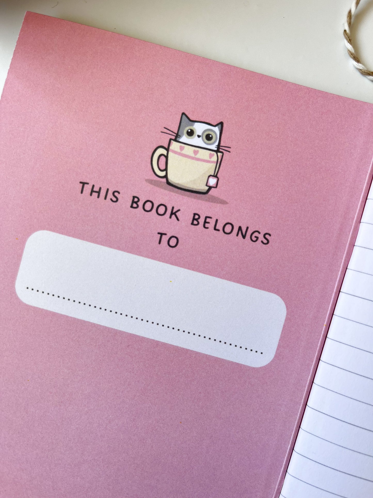 Cuppa Cats A6 Lined Pocket Notebook