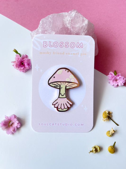 Blossom - Mushroom Enamel Pin