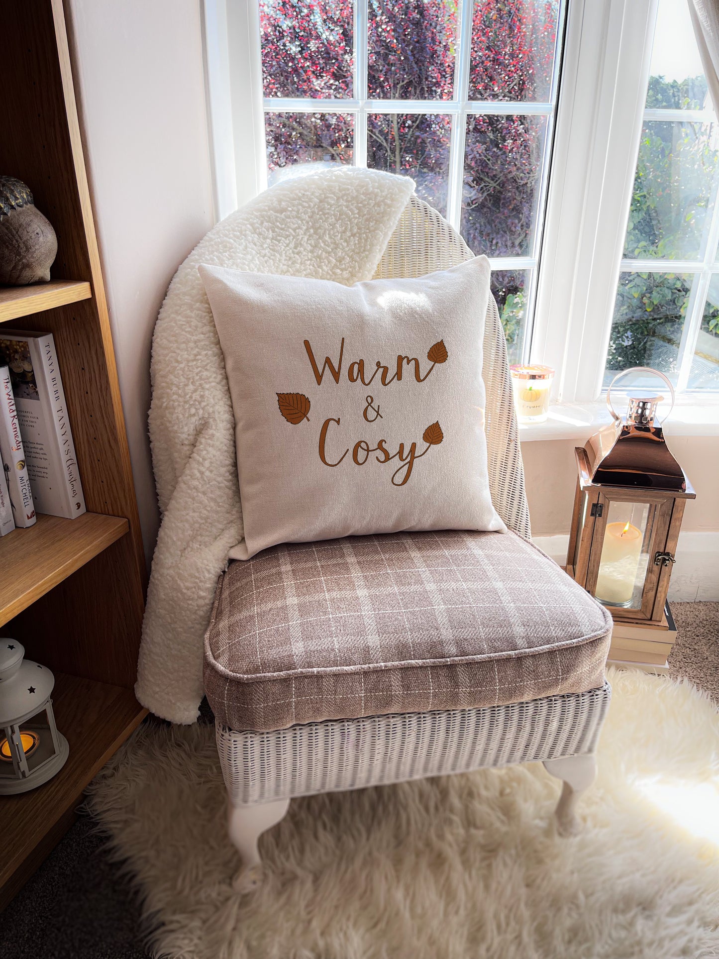 Warm & Cosy Autumn Cushion