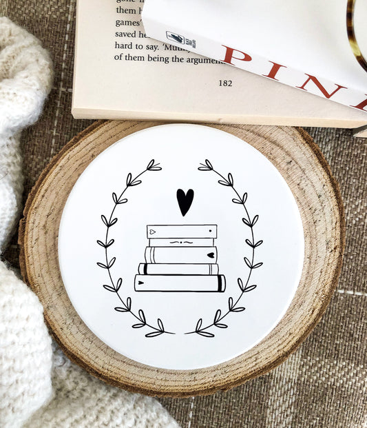 Book Lovers Coaster