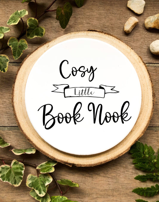 Cosy Book Nook Coaster