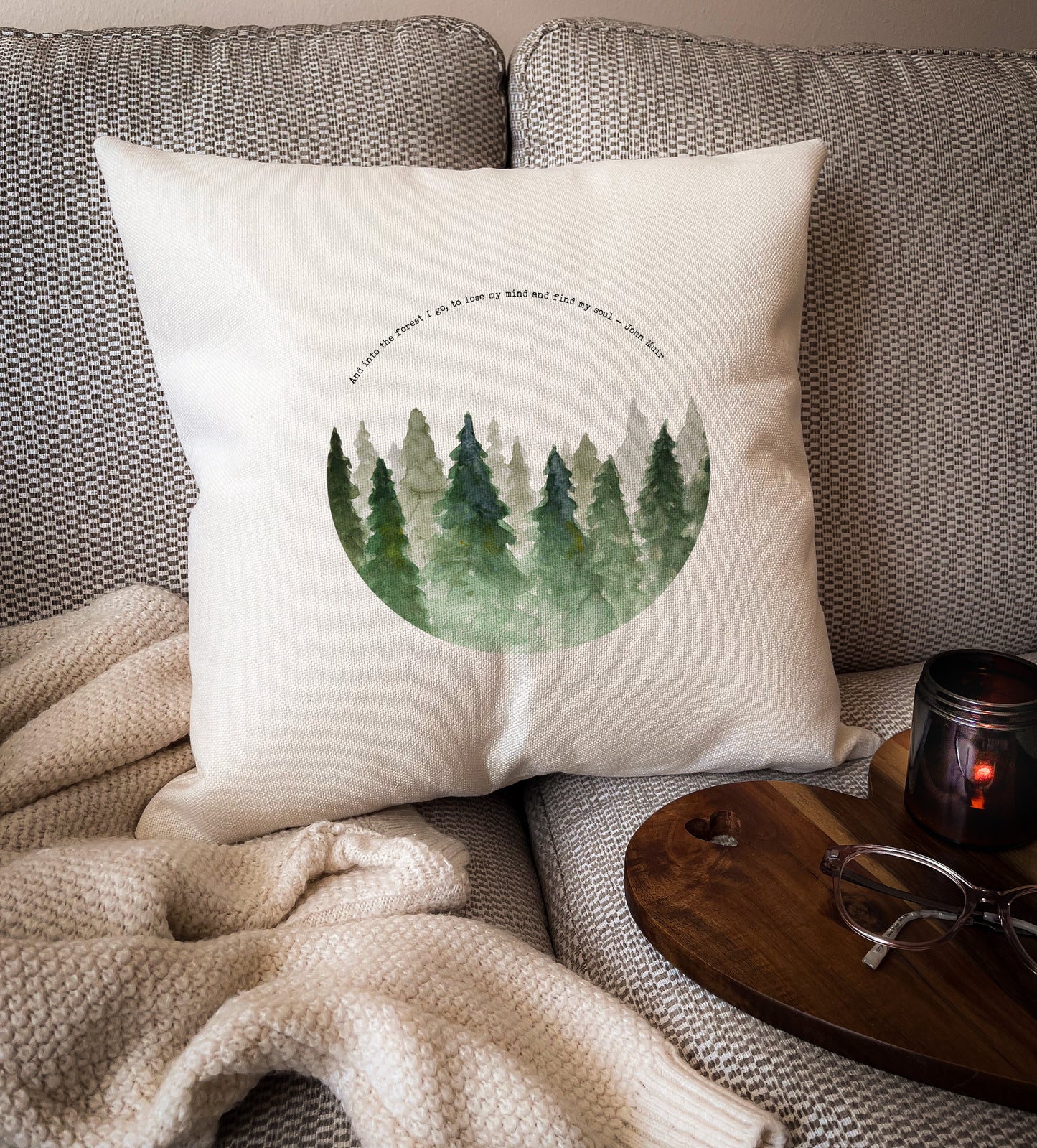 Into The Forest Cushion