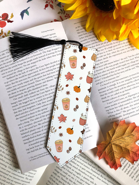 Pumpkin Spice Bookmark