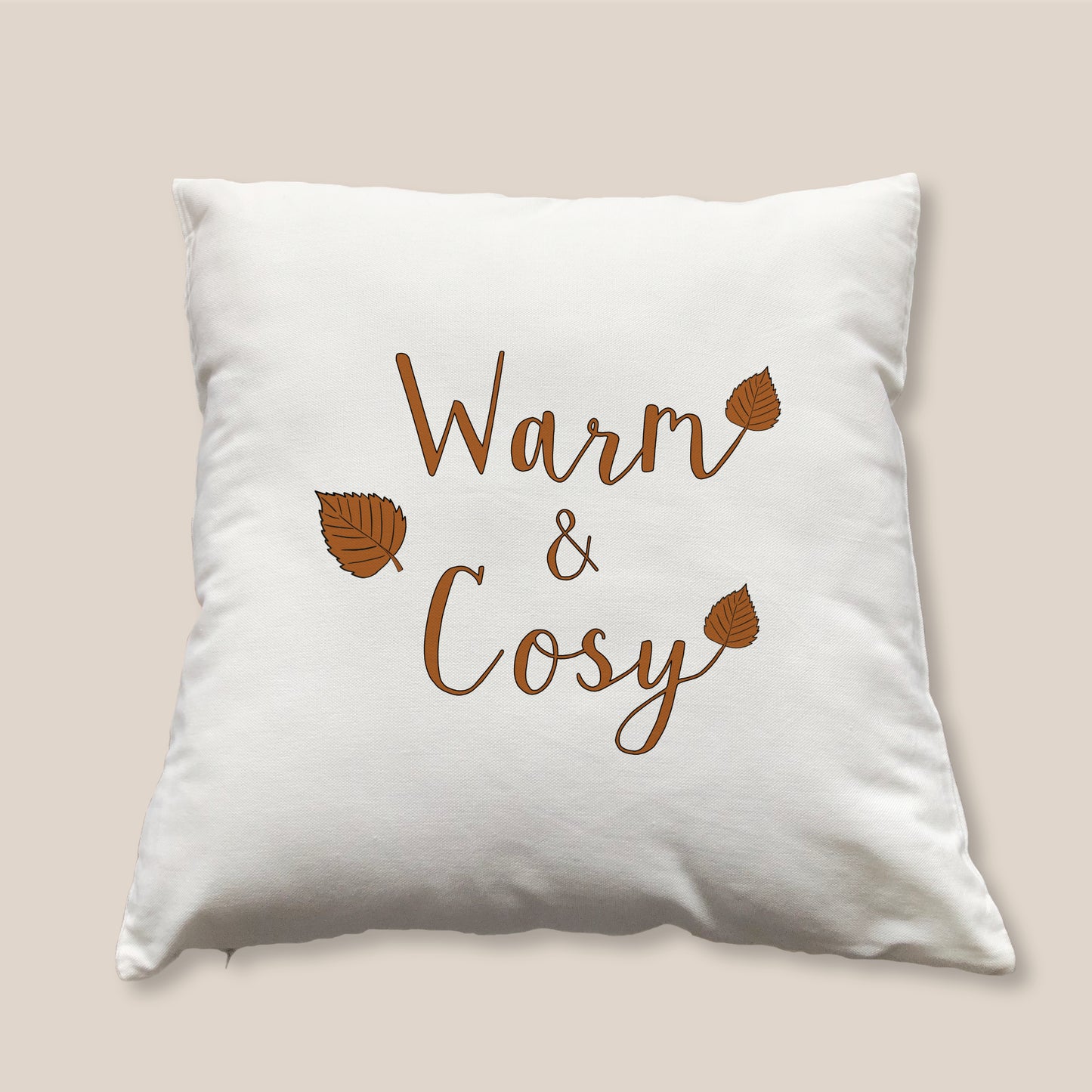 Warm & Cosy Autumn Cushion