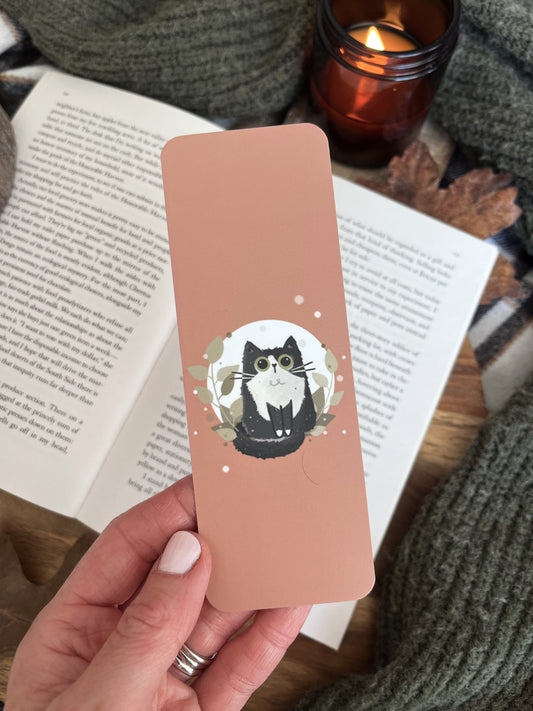 Black and White Cat Bookmark