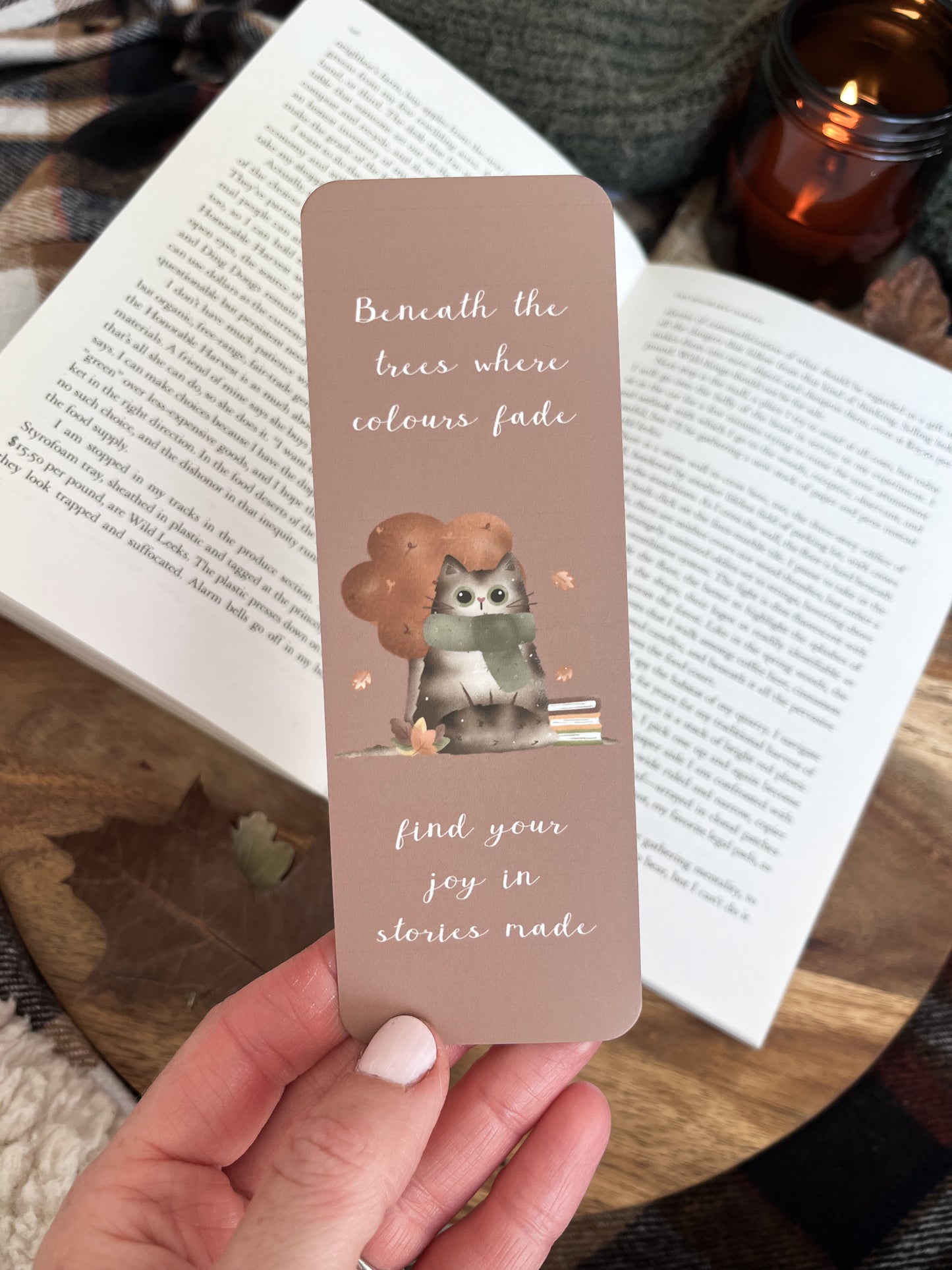 Beneath the Trees Bookmark