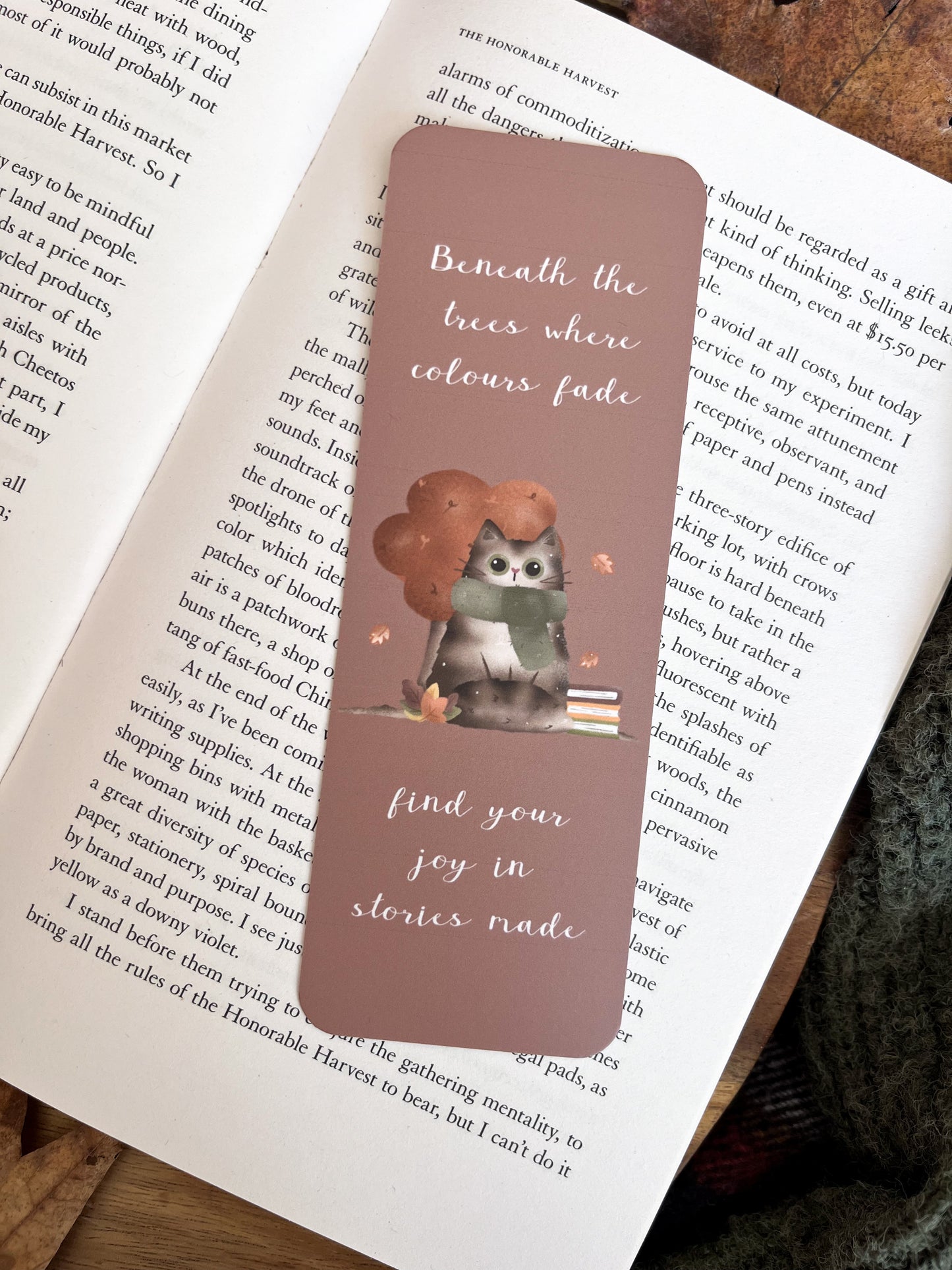 Beneath the Trees Bookmark