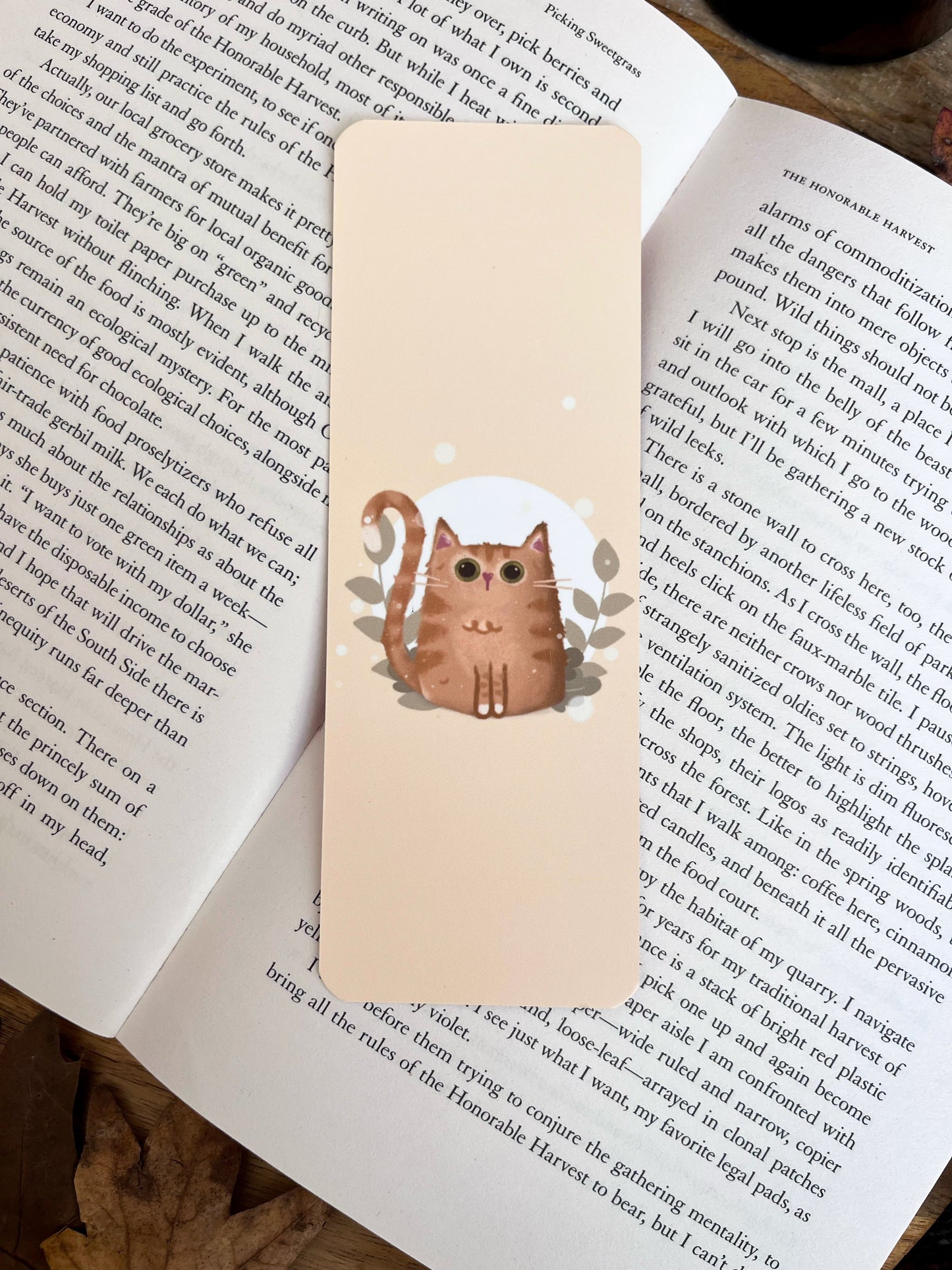 Ginger Cat Bookmark