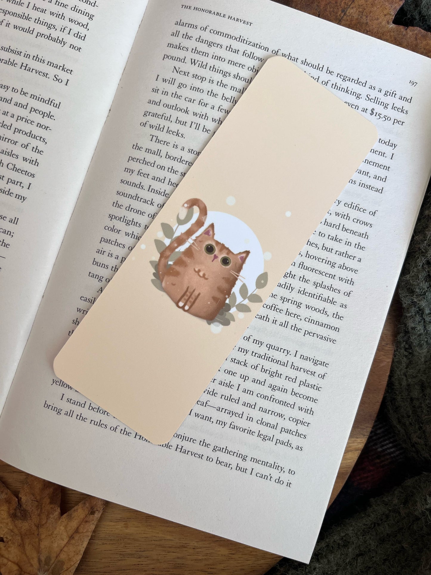 Ginger Cat Bookmark