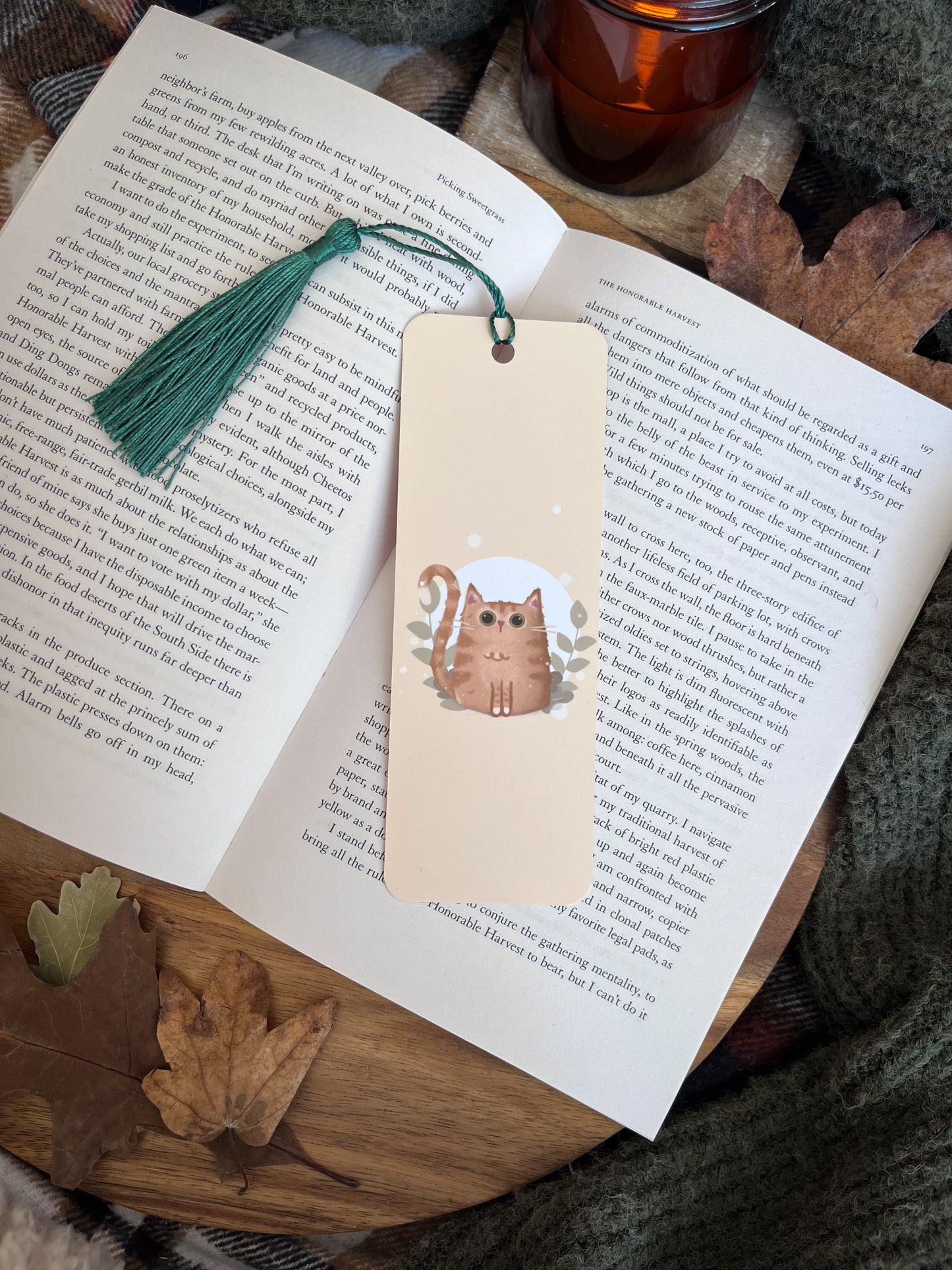 Ginger Cat Bookmark