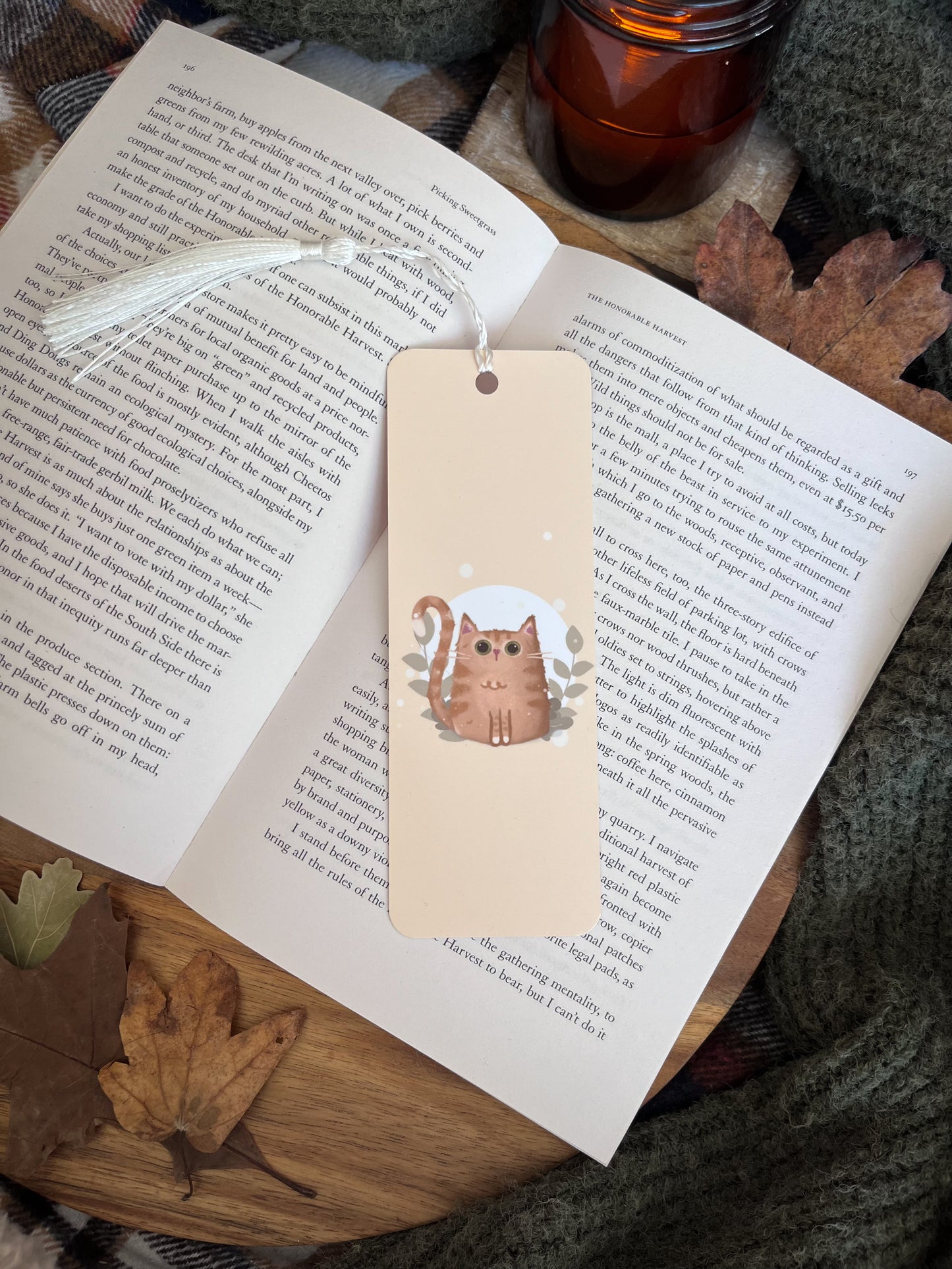 Ginger Cat Bookmark