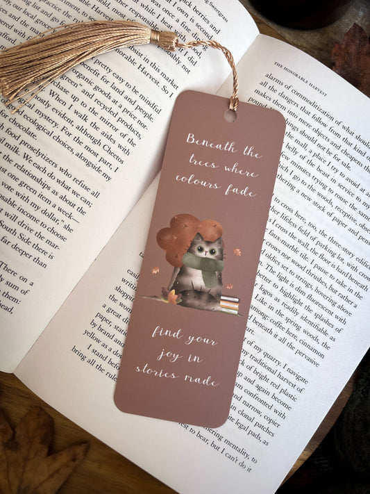 Beneath the Trees Bookmark