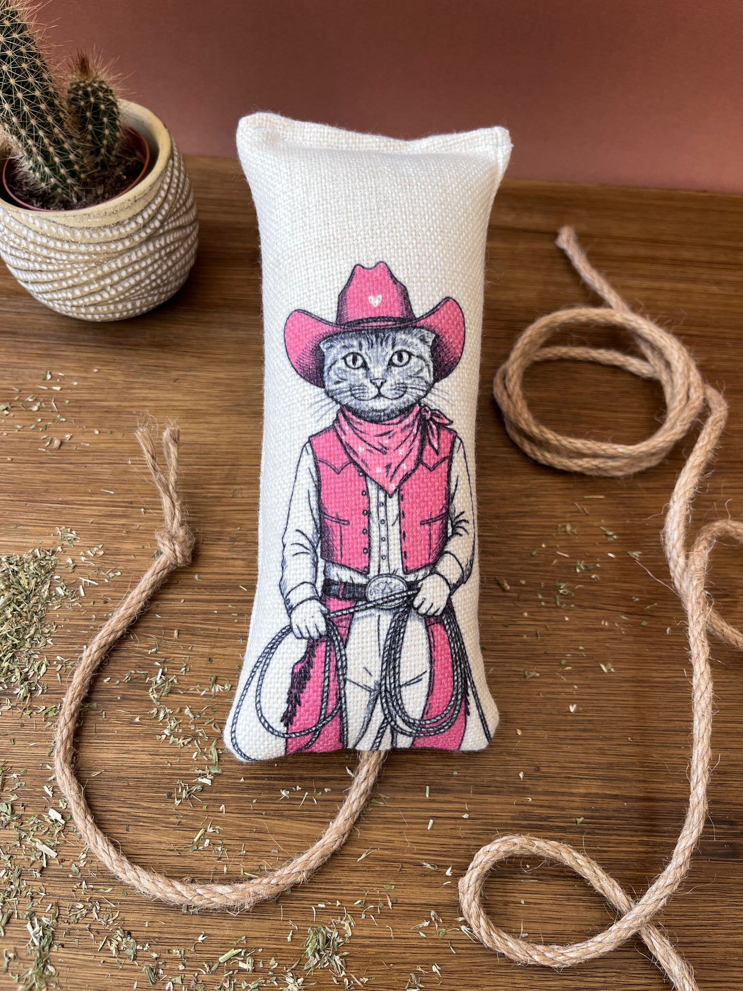 Kick It Cowgirl Catnip Kicker