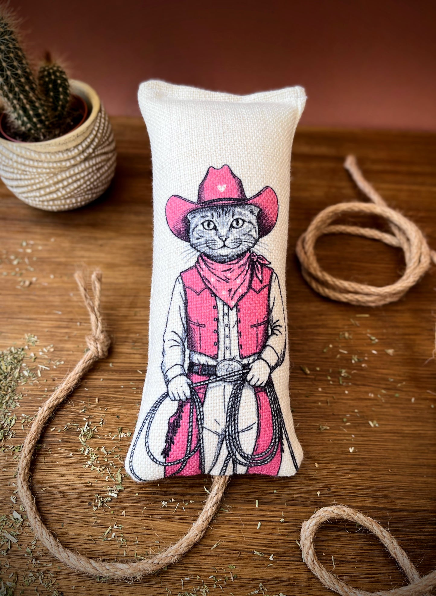 Kick It Cowgirl Catnip Kicker