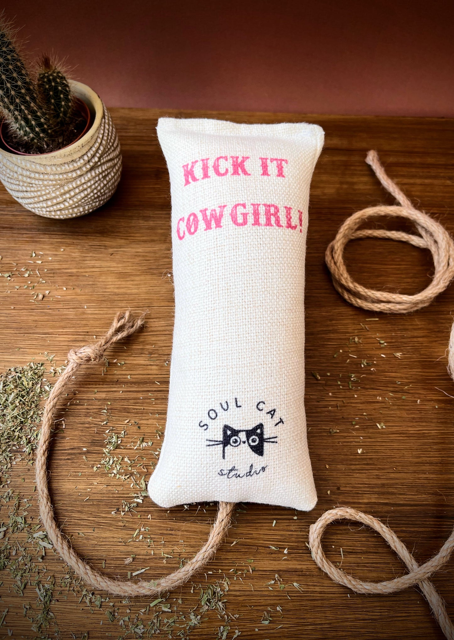 Kick It Cowgirl Catnip Kicker