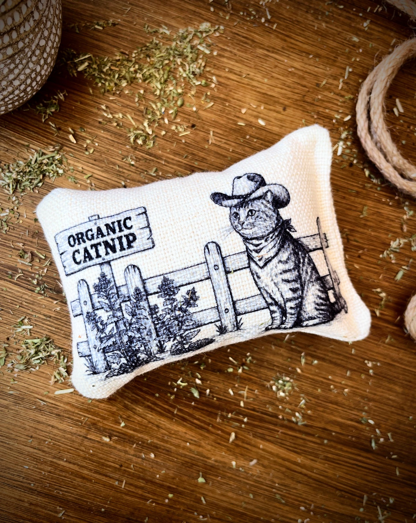 Organic Catnip Farm - Catnip Pillow