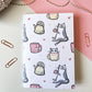 Cuppa Cats A6 Lined Pocket Notebook