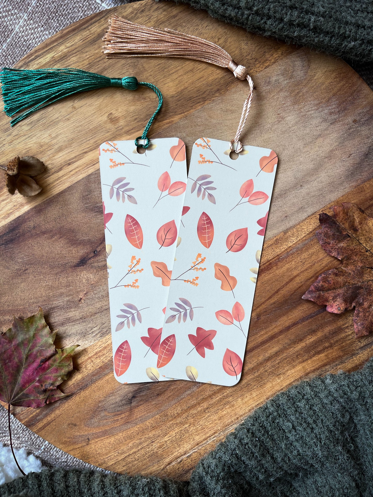 Fall Foliage Card Bookmark