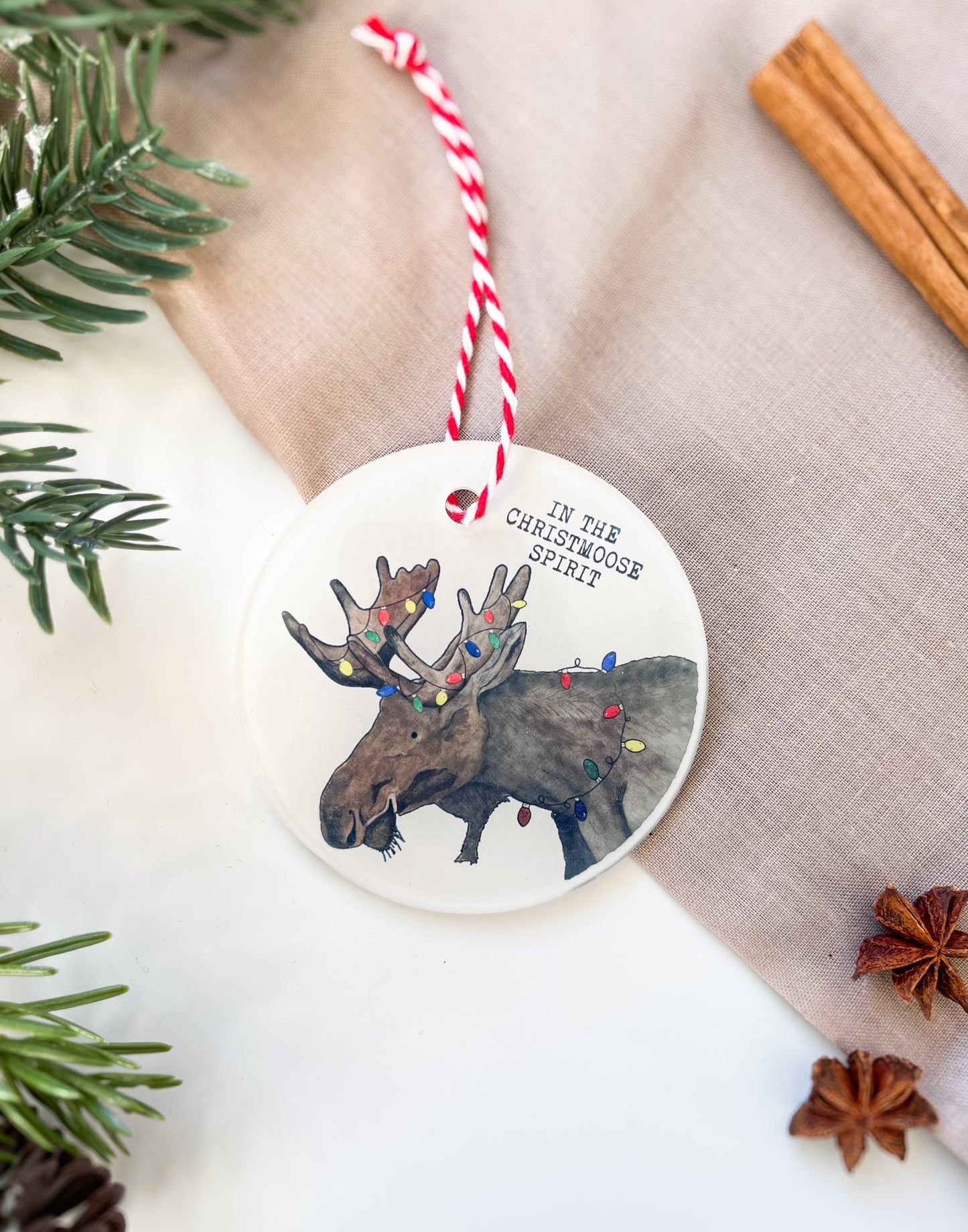 Christmoose Spirit Tree Ornament