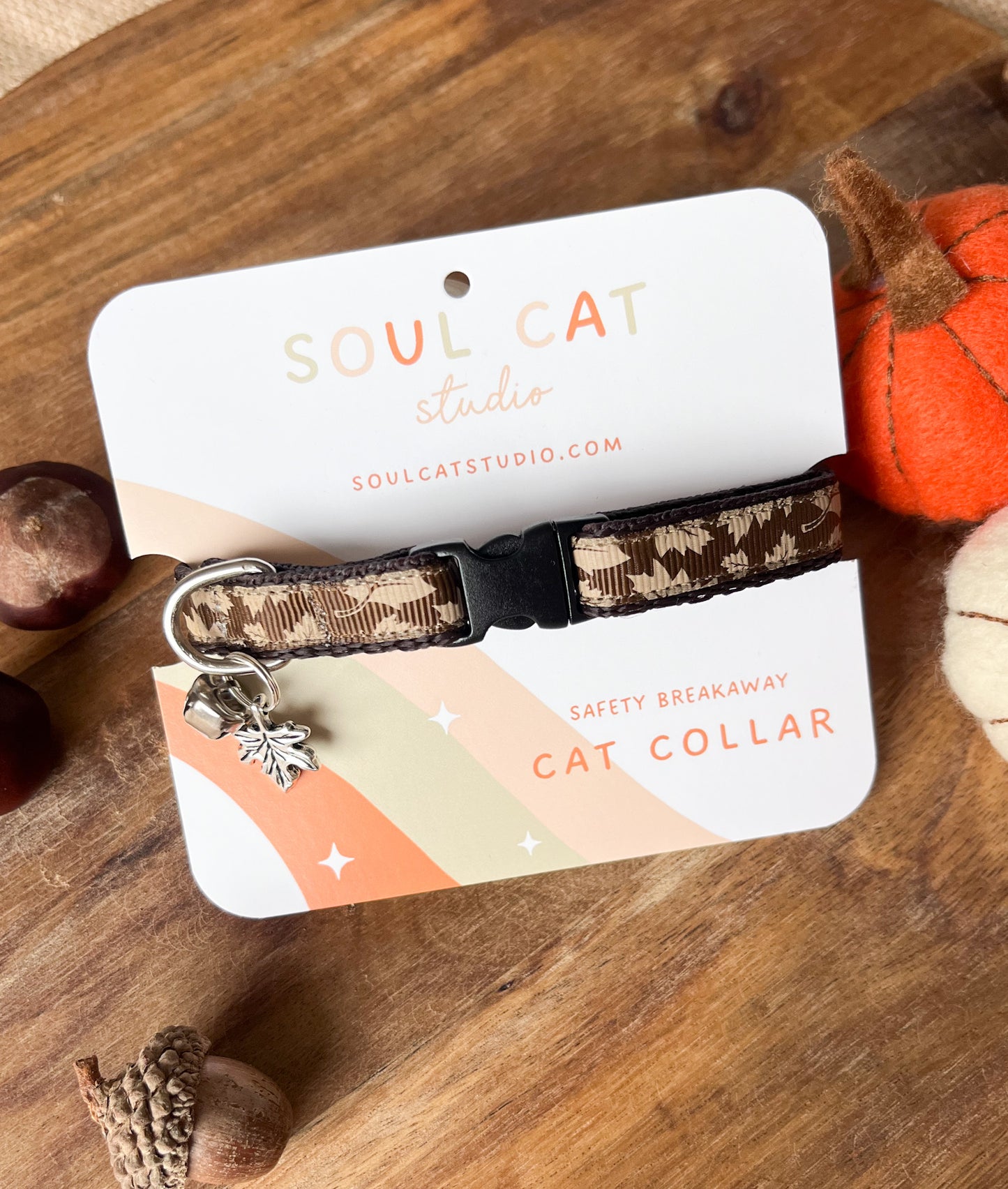 Autumn Walks - Adult Cat Collar