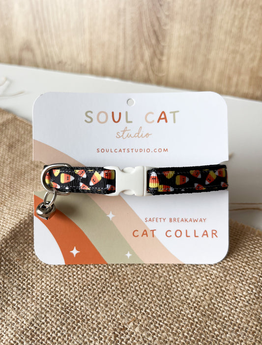 Candy Corn - Adult Cat Collar