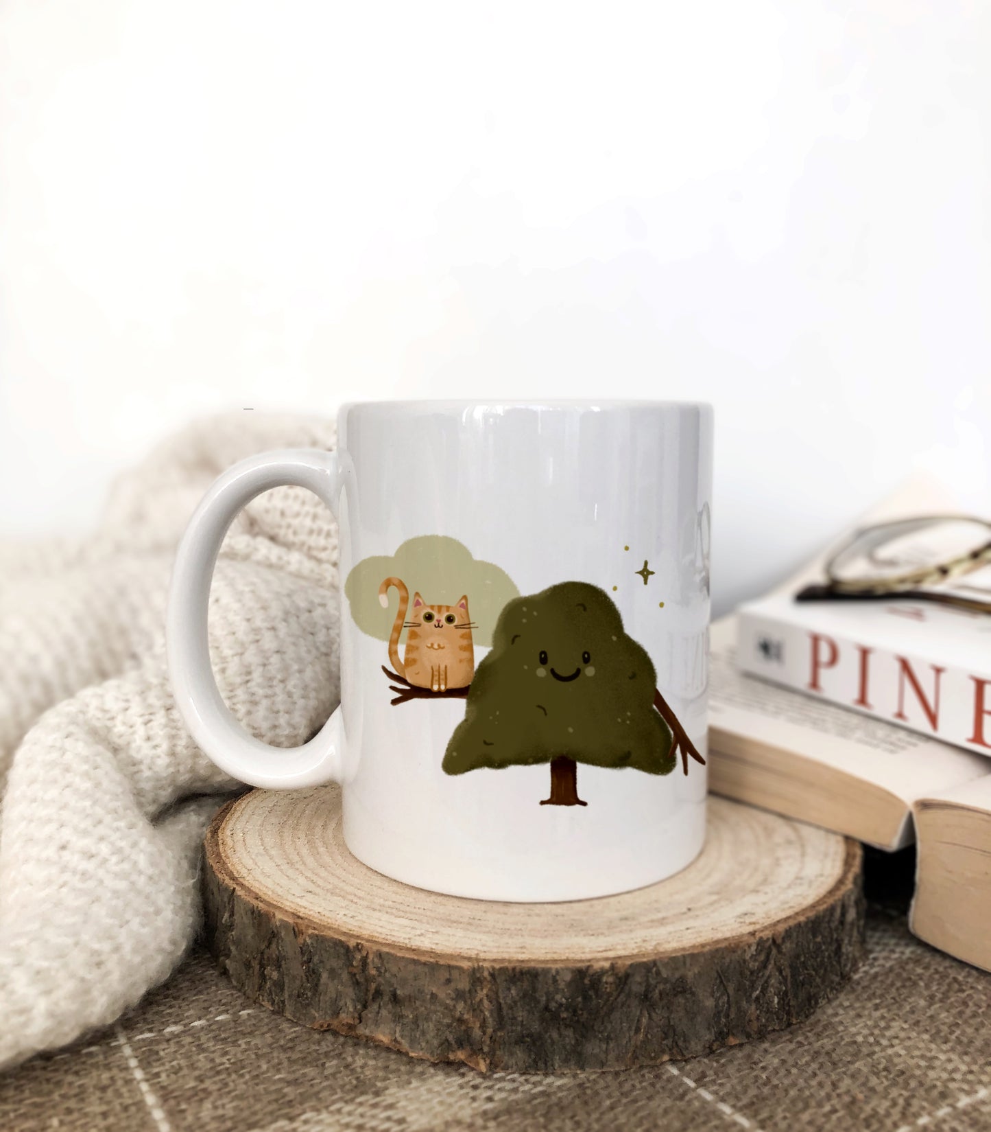 Best Buddies Cat & Tree Mug