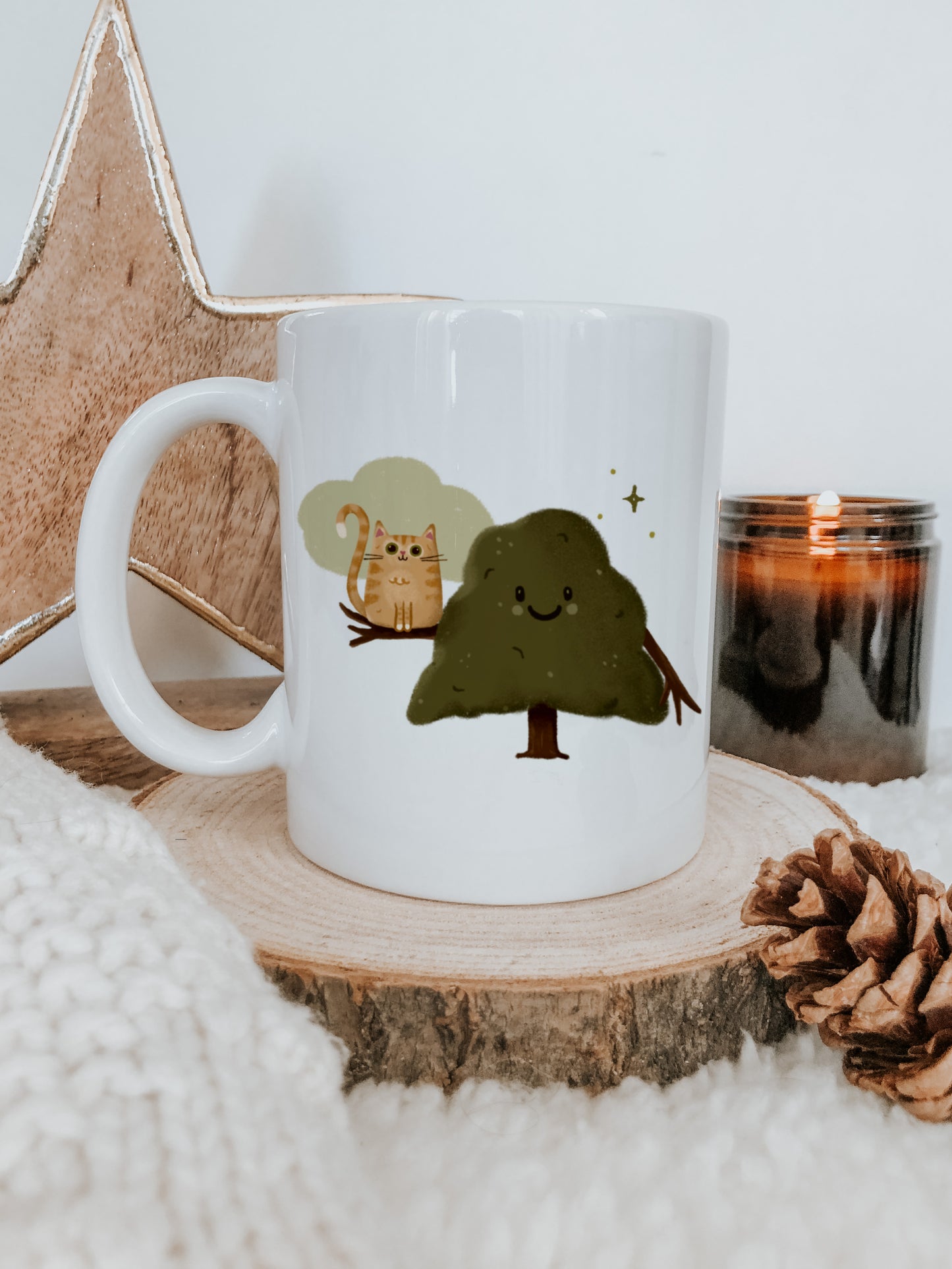 Best Buddies Cat & Tree Mug