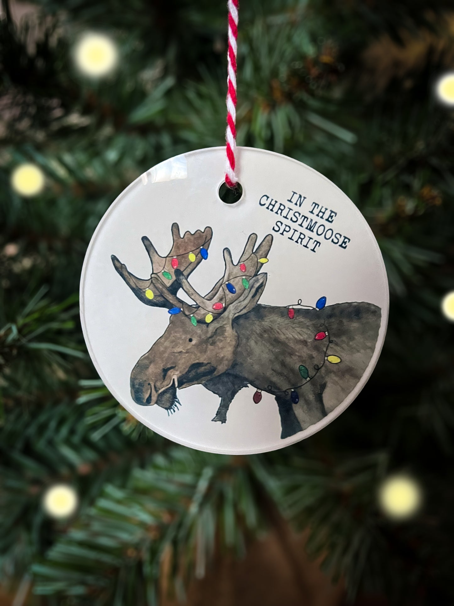 Christmoose Spirit Tree Ornament