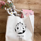 Cosy Cats Book Club Linen Gusset Bag