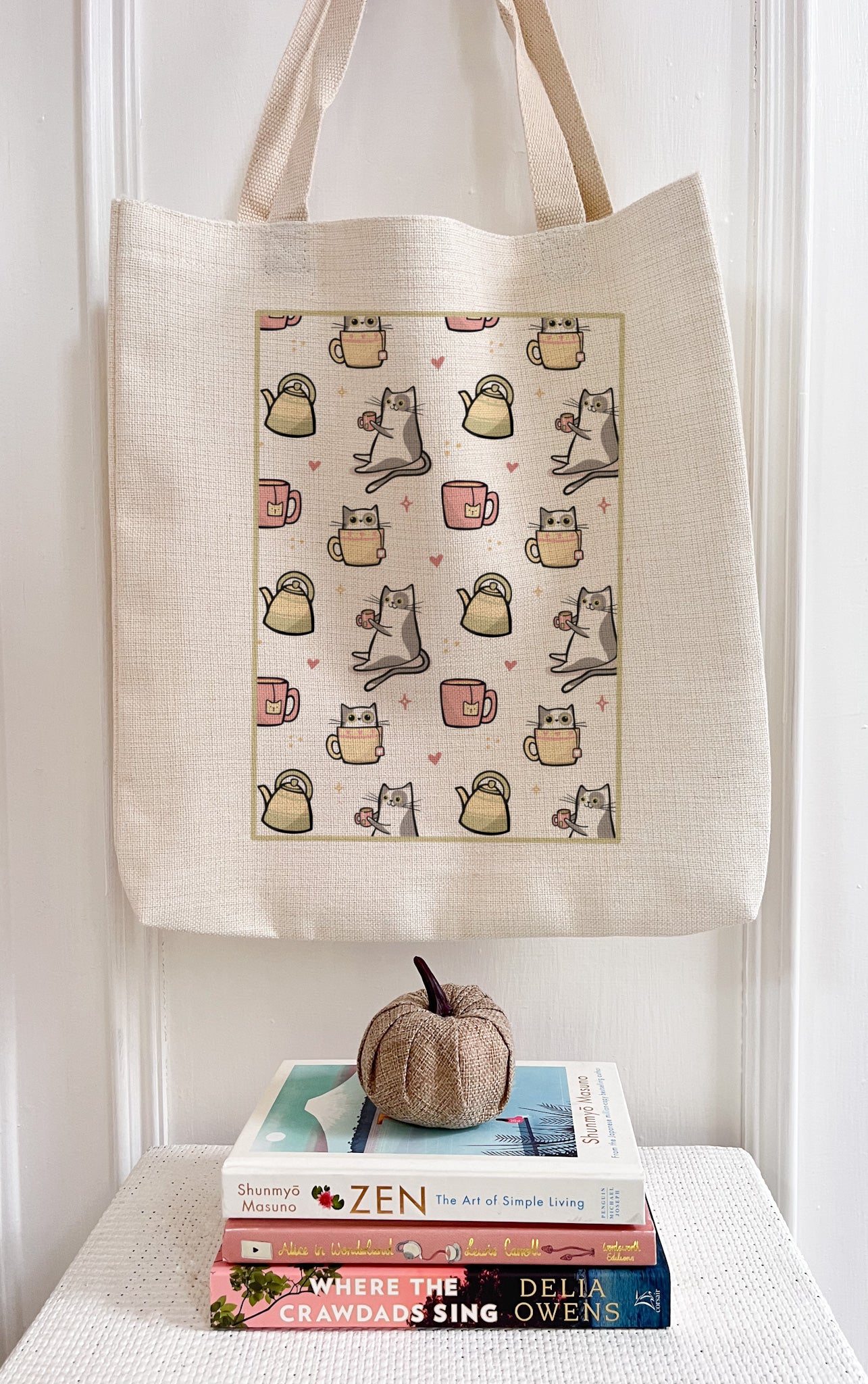 Cuppa Cats Book/Tote Bag