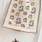 Cuppa Cats Cat Linen Gusset Bag