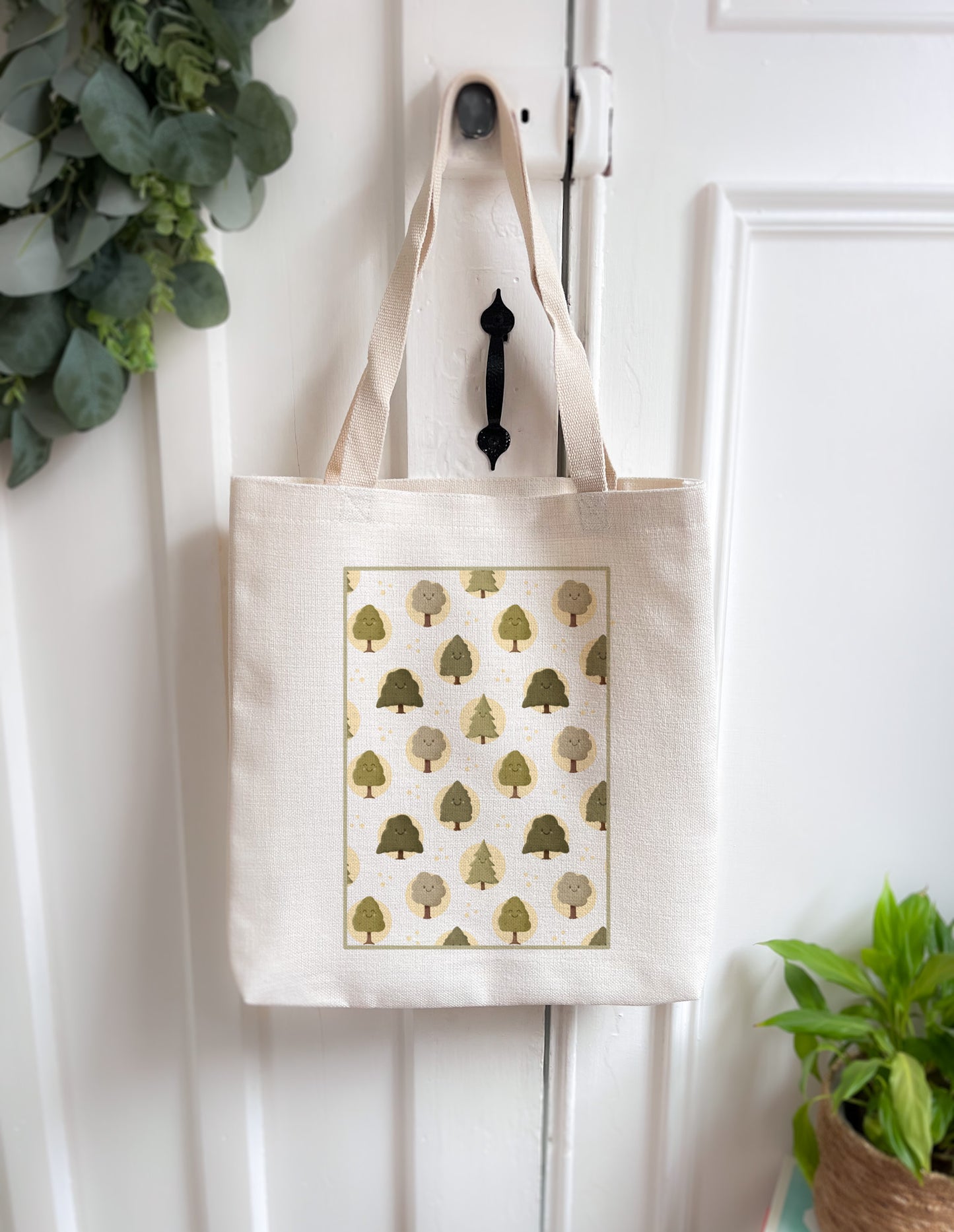 Happy Trees Book/Tote Bag