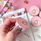 Cat Family Washi Tape - Pink