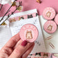 Cat Family Washi Tape - Pink